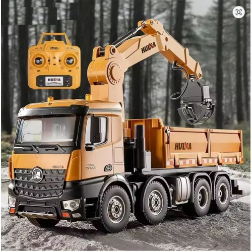 Huina 1538 RC Dump Truck 1:14 26CH Alloy Remote Control Grabing